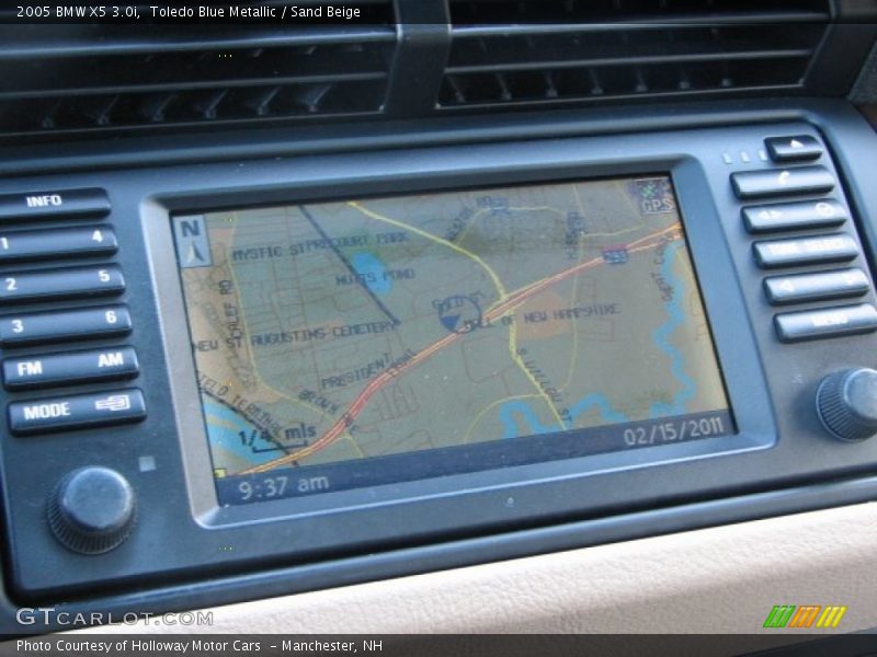 Toledo Blue Metallic / Sand Beige 2005 BMW X5 3.0i