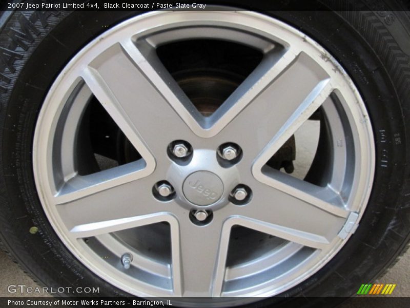 Black Clearcoat / Pastel Slate Gray 2007 Jeep Patriot Limited 4x4