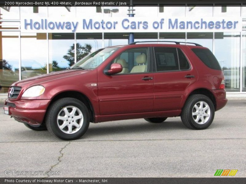 Bordeaux Red Metallic / Java 2000 Mercedes-Benz ML 430 4Matic