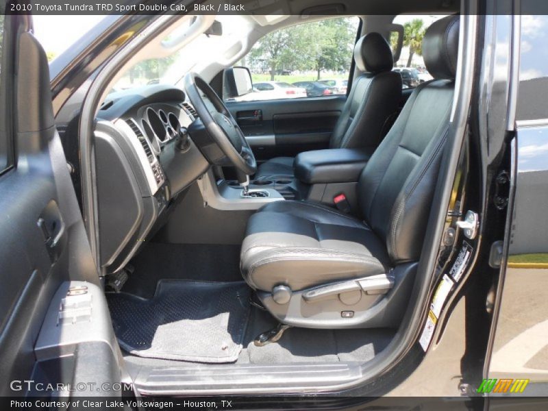  2010 Tundra TRD Sport Double Cab Black Interior