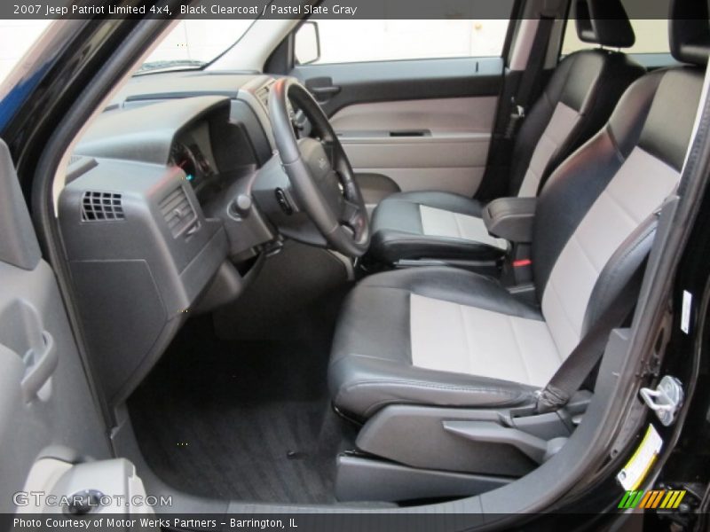 Black Clearcoat / Pastel Slate Gray 2007 Jeep Patriot Limited 4x4