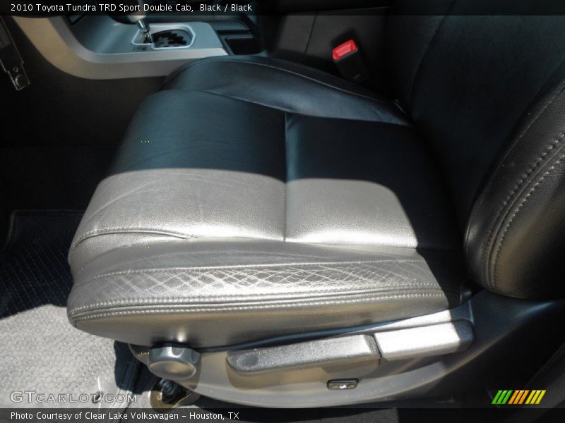 Front Seat of 2010 Tundra TRD Sport Double Cab