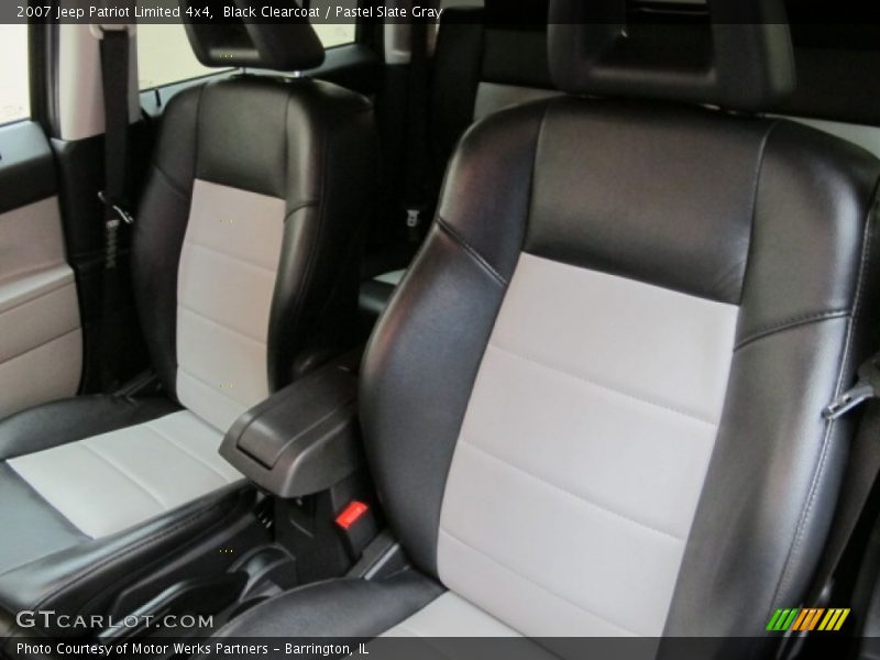 Black Clearcoat / Pastel Slate Gray 2007 Jeep Patriot Limited 4x4