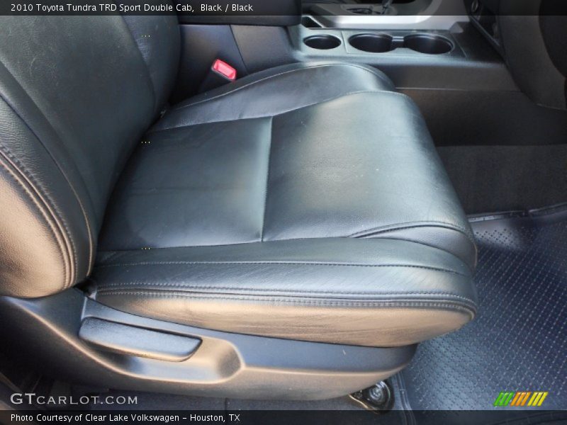 Front Seat of 2010 Tundra TRD Sport Double Cab