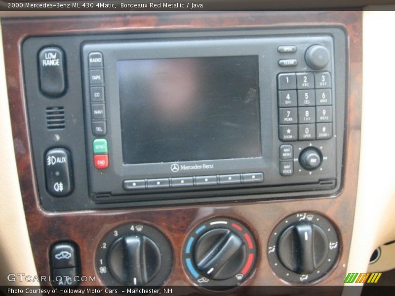 Bordeaux Red Metallic / Java 2000 Mercedes-Benz ML 430 4Matic
