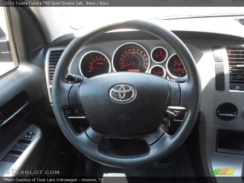 Black / Black 2010 Toyota Tundra TRD Sport Double Cab