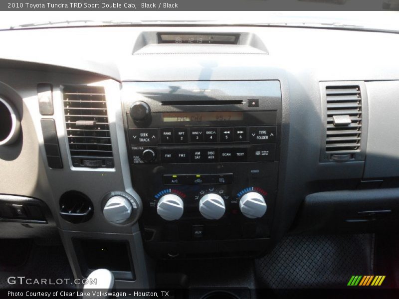 Black / Black 2010 Toyota Tundra TRD Sport Double Cab