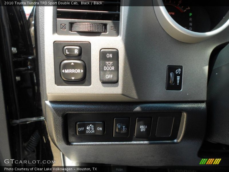 Black / Black 2010 Toyota Tundra TRD Sport Double Cab
