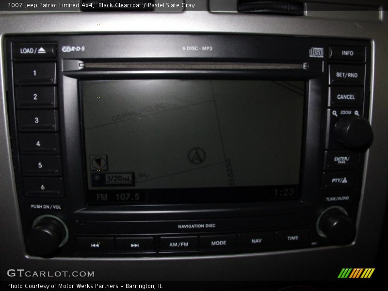 Black Clearcoat / Pastel Slate Gray 2007 Jeep Patriot Limited 4x4