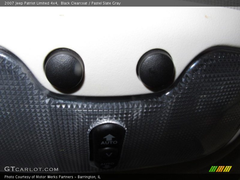 Black Clearcoat / Pastel Slate Gray 2007 Jeep Patriot Limited 4x4