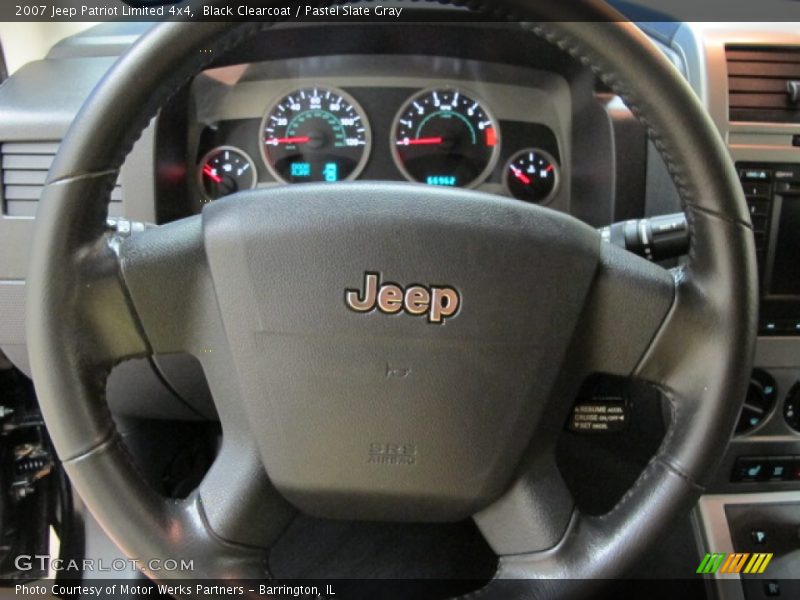 Black Clearcoat / Pastel Slate Gray 2007 Jeep Patriot Limited 4x4