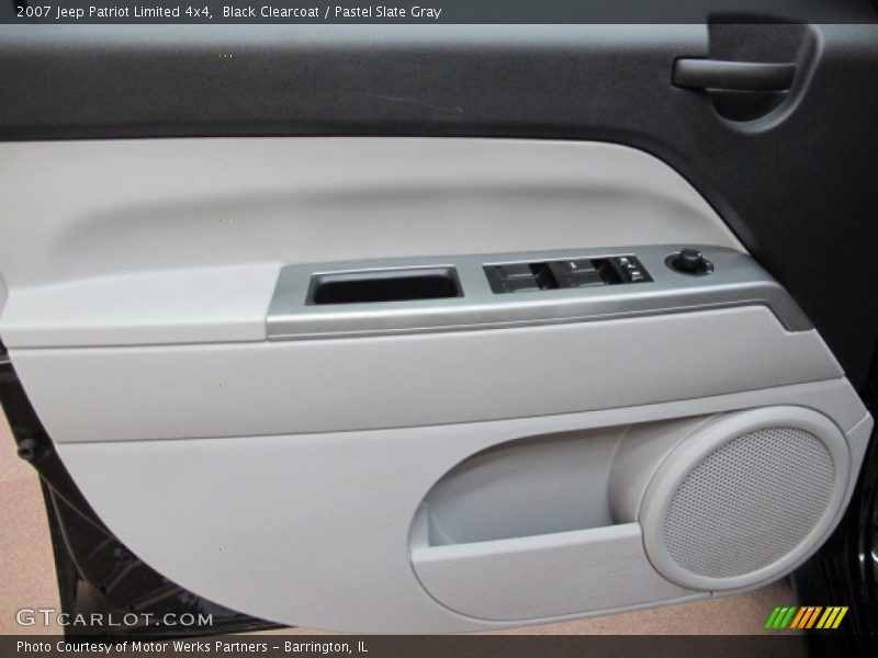 Black Clearcoat / Pastel Slate Gray 2007 Jeep Patriot Limited 4x4