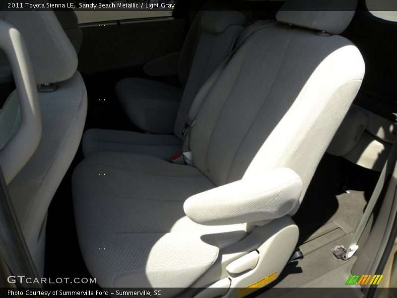 Sandy Beach Metallic / Light Gray 2011 Toyota Sienna LE