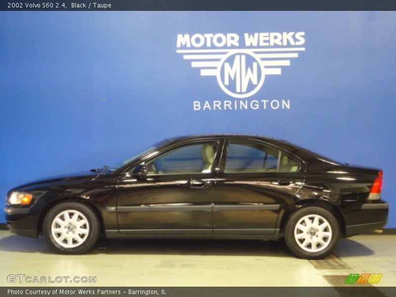 Black / Taupe 2002 Volvo S60 2.4