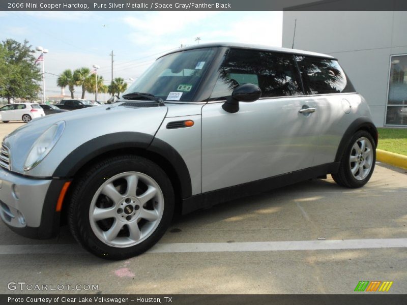 Pure Silver Metallic / Space Gray/Panther Black 2006 Mini Cooper Hardtop