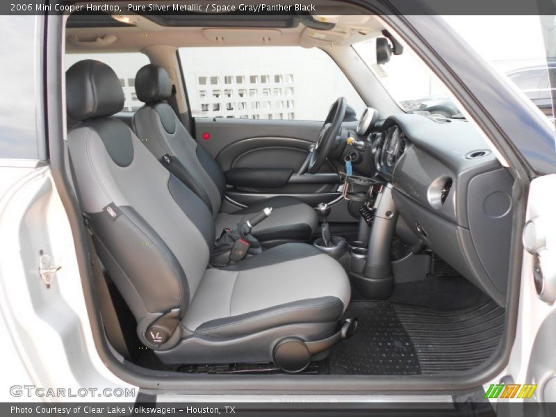 Pure Silver Metallic / Space Gray/Panther Black 2006 Mini Cooper Hardtop