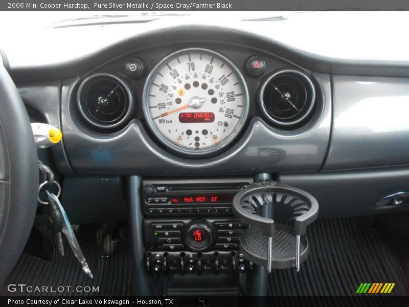 Pure Silver Metallic / Space Gray/Panther Black 2006 Mini Cooper Hardtop