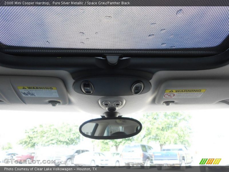 Pure Silver Metallic / Space Gray/Panther Black 2006 Mini Cooper Hardtop