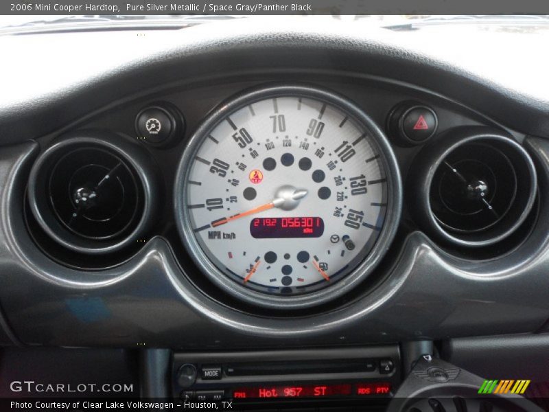 Pure Silver Metallic / Space Gray/Panther Black 2006 Mini Cooper Hardtop