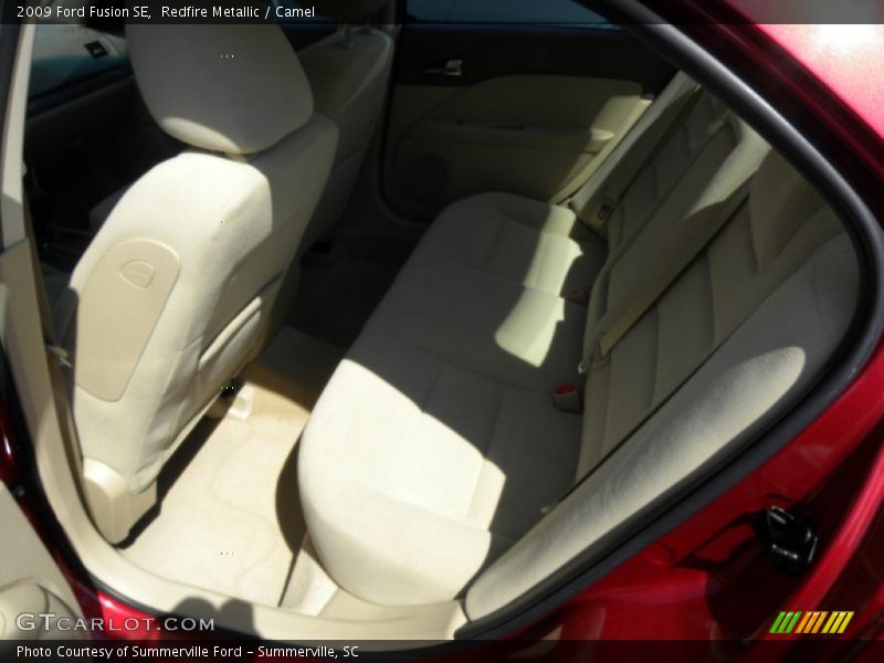 Redfire Metallic / Camel 2009 Ford Fusion SE