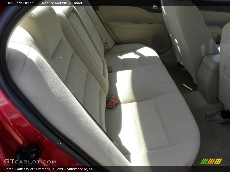 Redfire Metallic / Camel 2009 Ford Fusion SE