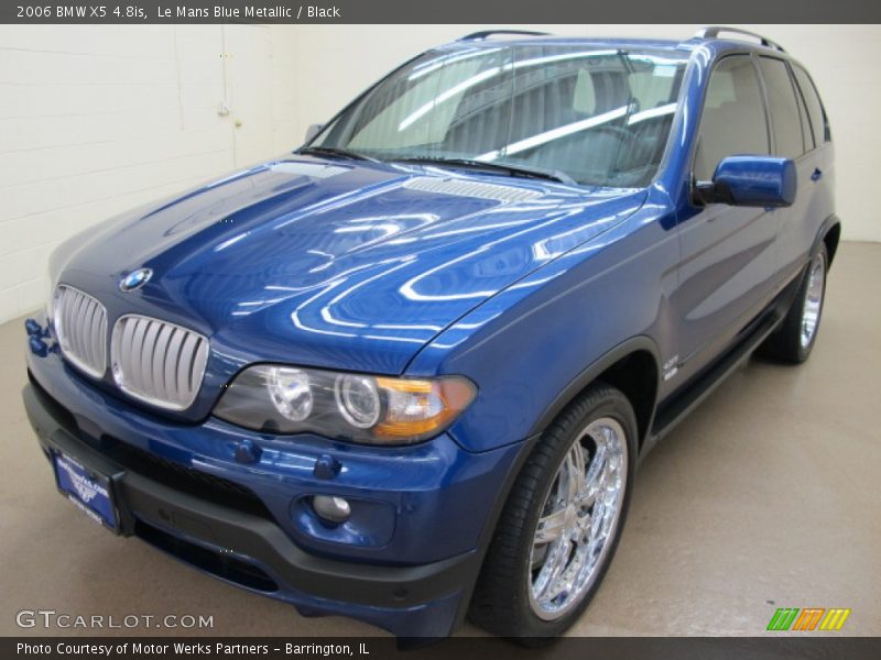 Le Mans Blue Metallic / Black 2006 BMW X5 4.8is
