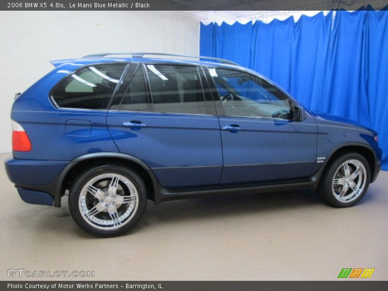 Le Mans Blue Metallic / Black 2006 BMW X5 4.8is