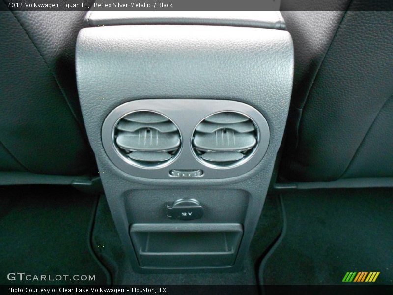 Reflex Silver Metallic / Black 2012 Volkswagen Tiguan LE