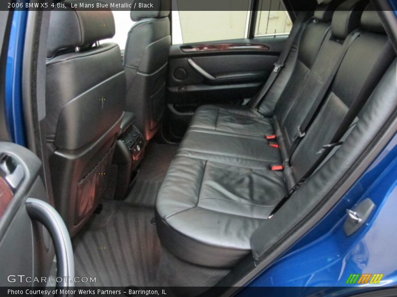 Rear Seat of 2006 X5 4.8is