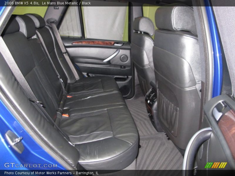 Le Mans Blue Metallic / Black 2006 BMW X5 4.8is