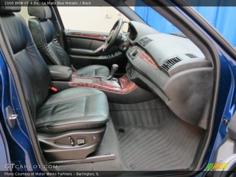 Le Mans Blue Metallic / Black 2006 BMW X5 4.8is