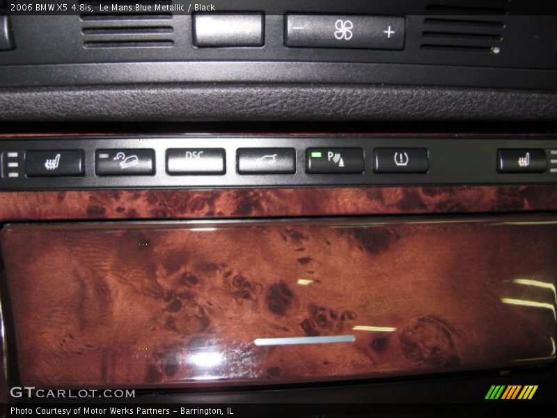 Le Mans Blue Metallic / Black 2006 BMW X5 4.8is