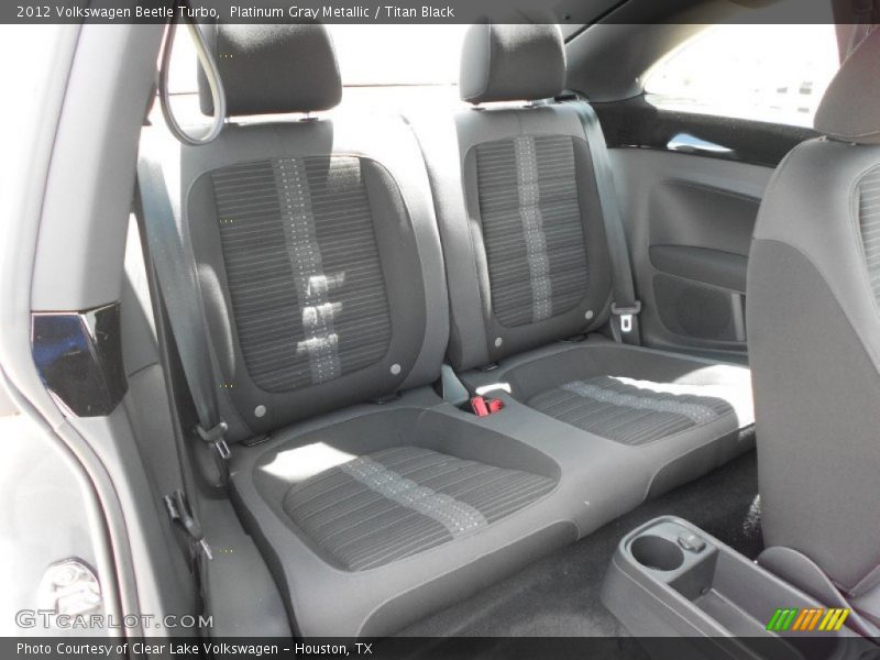 Platinum Gray Metallic / Titan Black 2012 Volkswagen Beetle Turbo