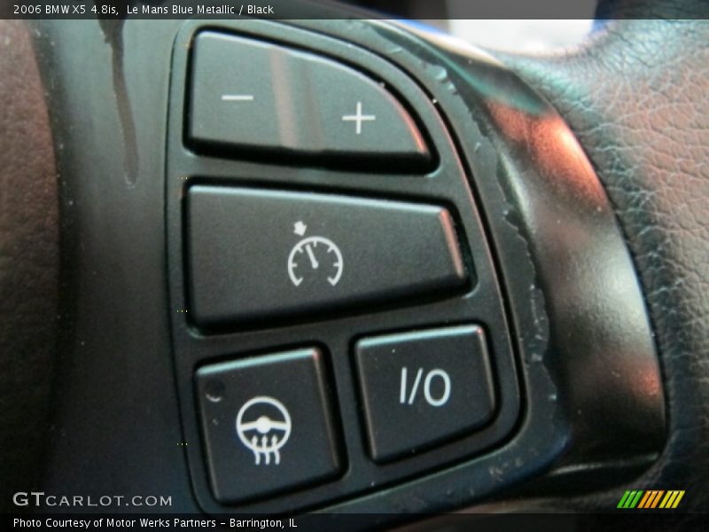 Le Mans Blue Metallic / Black 2006 BMW X5 4.8is