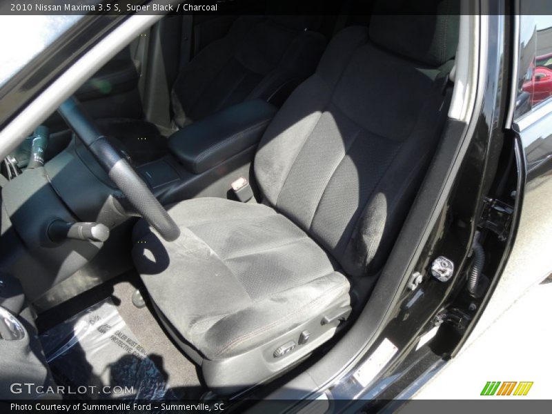 Super Black / Charcoal 2010 Nissan Maxima 3.5 S