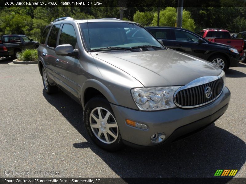 Platinum Metallic / Gray 2006 Buick Rainier CXL AWD