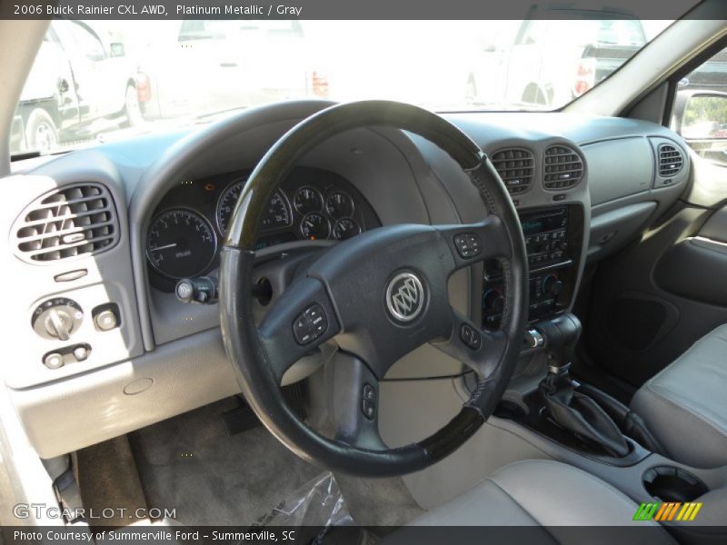 Platinum Metallic / Gray 2006 Buick Rainier CXL AWD