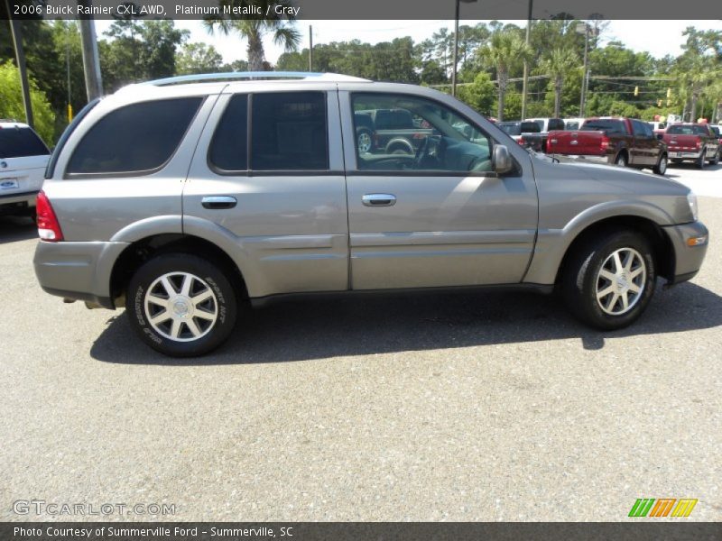 Platinum Metallic / Gray 2006 Buick Rainier CXL AWD