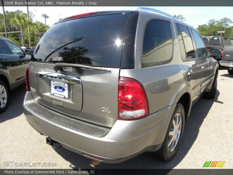 Platinum Metallic / Gray 2006 Buick Rainier CXL AWD