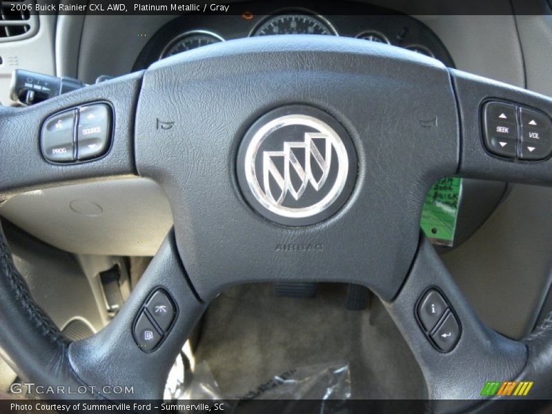 Platinum Metallic / Gray 2006 Buick Rainier CXL AWD