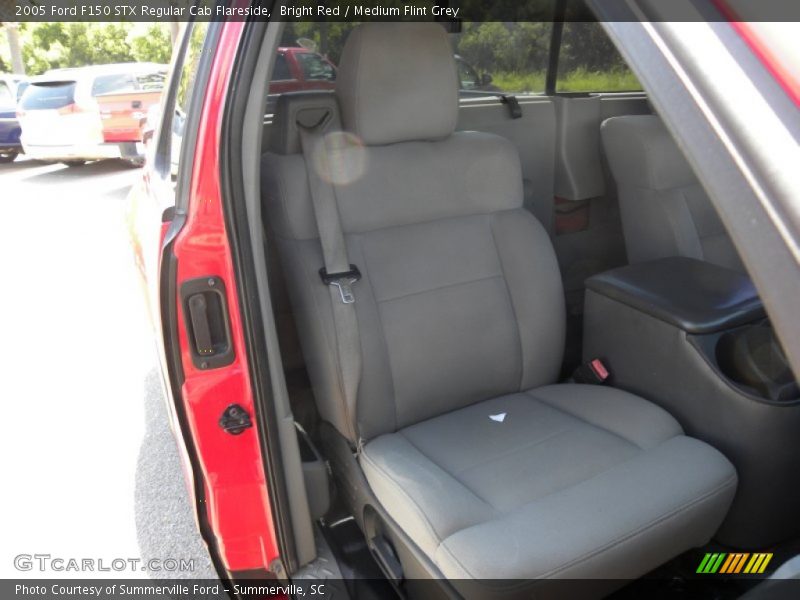 Bright Red / Medium Flint Grey 2005 Ford F150 STX Regular Cab Flareside