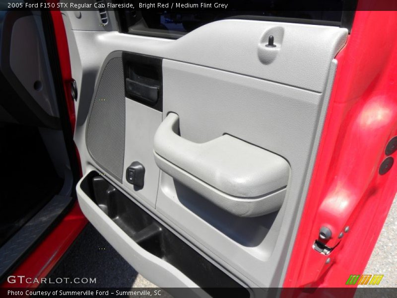Bright Red / Medium Flint Grey 2005 Ford F150 STX Regular Cab Flareside