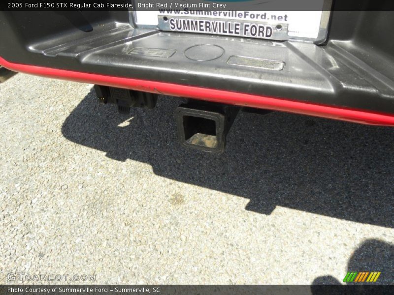 Bright Red / Medium Flint Grey 2005 Ford F150 STX Regular Cab Flareside