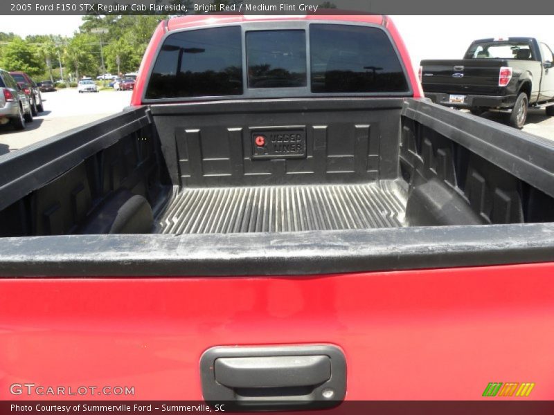 Bright Red / Medium Flint Grey 2005 Ford F150 STX Regular Cab Flareside