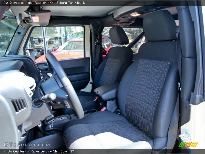 Sahara Tan / Black 2012 Jeep Wrangler Rubicon 4X4