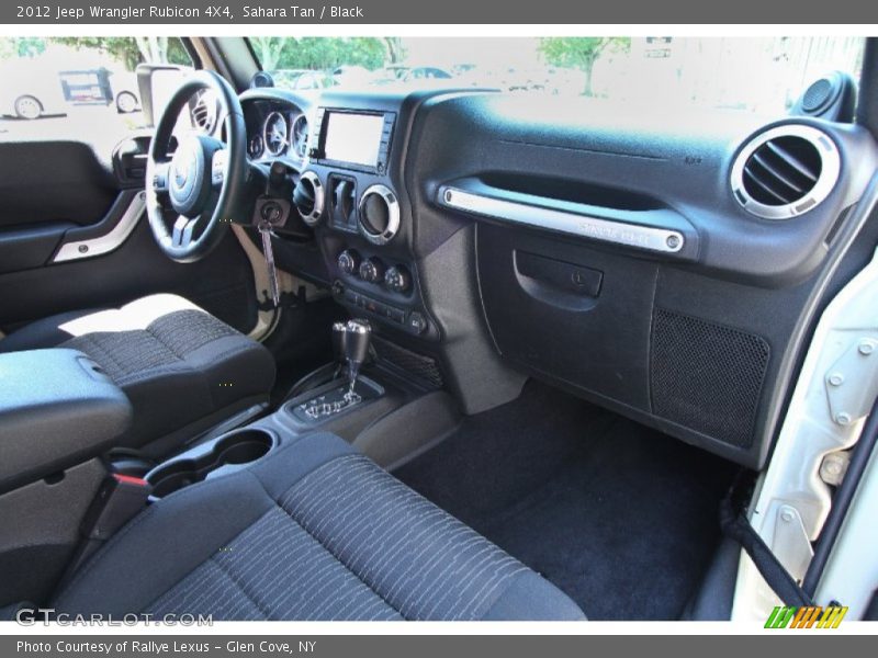 Sahara Tan / Black 2012 Jeep Wrangler Rubicon 4X4