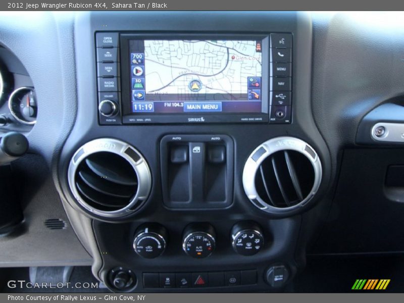 Sahara Tan / Black 2012 Jeep Wrangler Rubicon 4X4