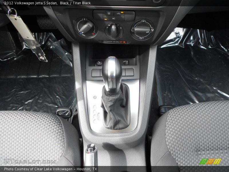  2012 Jetta S Sedan 6 Speed Tiptronic Automatic Shifter
