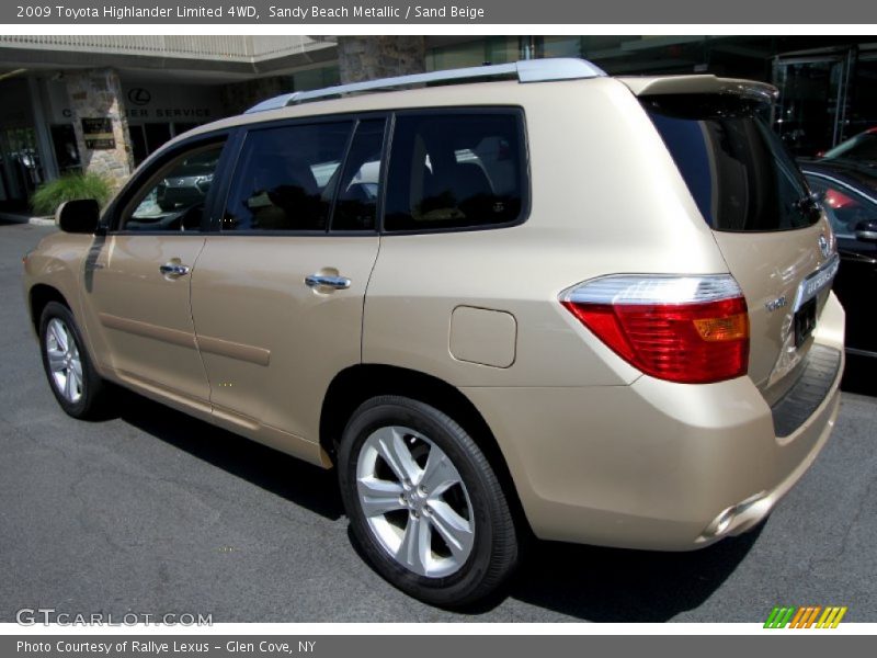 Sandy Beach Metallic / Sand Beige 2009 Toyota Highlander Limited 4WD
