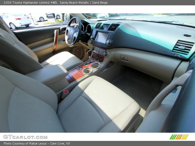 Sandy Beach Metallic / Sand Beige 2009 Toyota Highlander Limited 4WD
